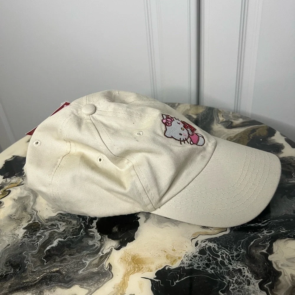 Hello Kitty Embroidered Baseball Cap